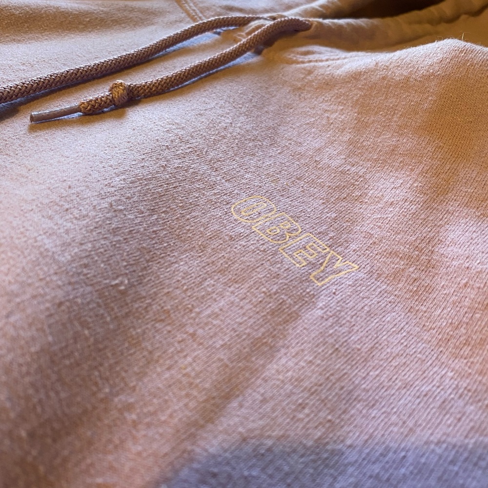 OBEY lavender hoodie